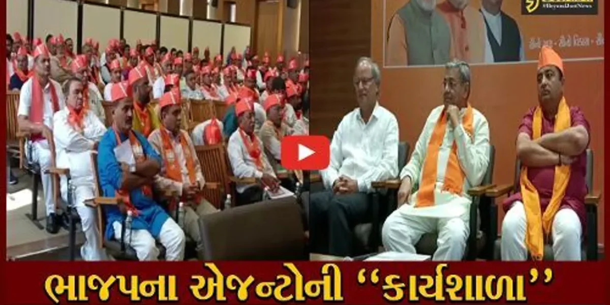 ગાંધીનગર : મત ગણતરી અર્થે ભાજપના એજન્ટોની કાર્યશાળા યોજાય, જરૂરી માર્ગદર્શન અપાયું…
