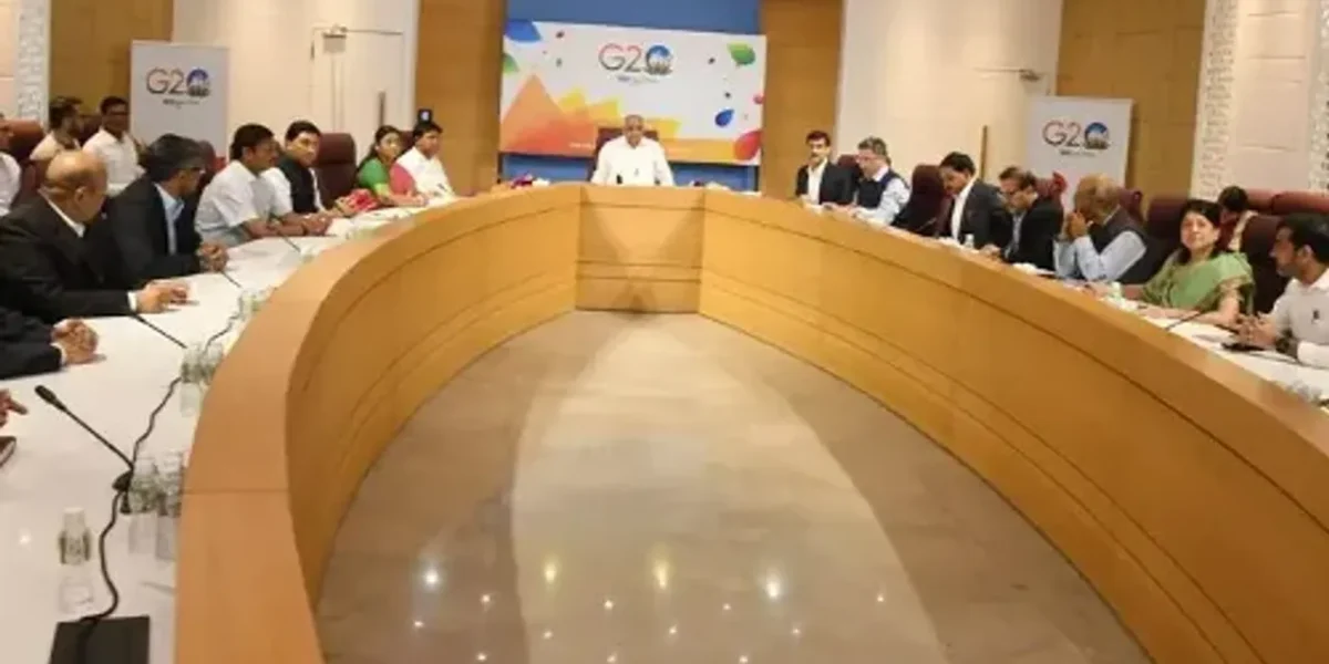અમદાવાદમાં યોજાનારી અર્બન-20 લોગો વેબસાઈટ વેલકમ સોંગનું CM ભુપેન્દ્ર પટેલના હસ્તે લોન્ચિંગ