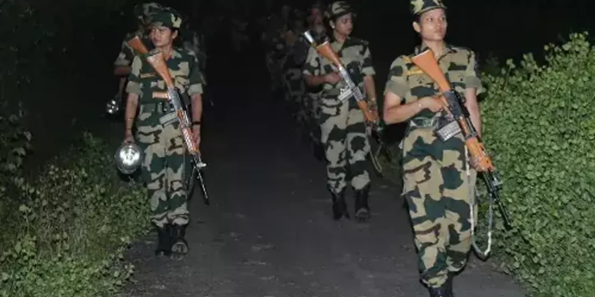ભારત બાંગ્લાદેશ બોર્ડર પર દેશની દીકરીઓ કરી રહી છે સુરક્ષા