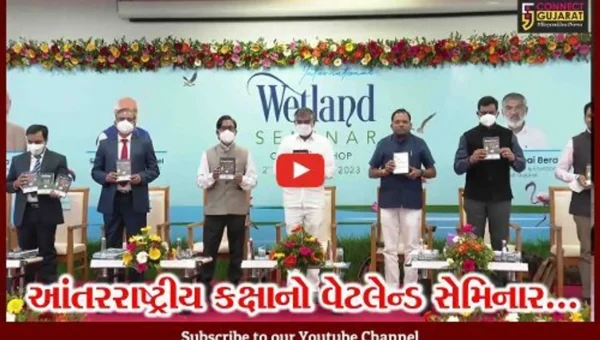 ગાંધીનગર : મહાત્મા મંદિર ખાતે આંતરરાષ્ટ્રીય કક્ષાના વેટલેન્ડ સેમિનાર-વર્કશોપનો પ્રારંભ…