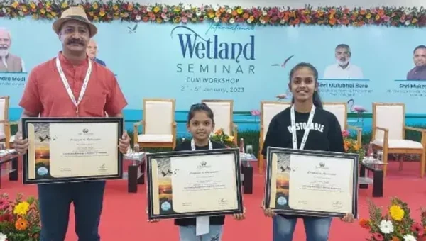 વડોદરા : ભાયલીના પક્ષી મિત્ર બાળકોનો પર્યાવરણ પ્રેમ રંગ લાવ્યો, રાજ્યસ્તરે થયું સન્માન…