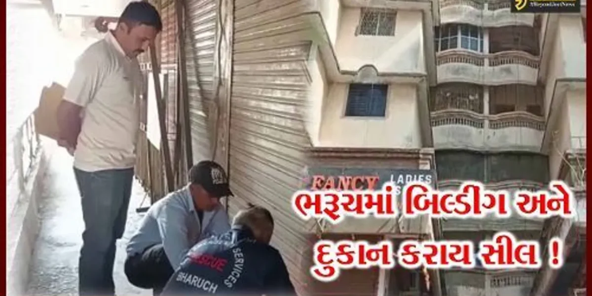 ભરૂચ-અંકલેશ્વરમાં તંત્રનો સપાટો, ફાયર સેફ્ટી વગરની 6 બિલ્ડીંગ અને 11 દુકાન સીલ
