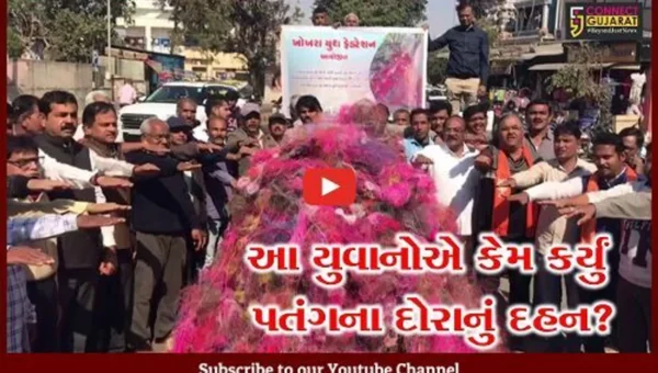 અમદાવાદ: ઉત્તરાયણ બાદ પતંગના દોરા પક્ષીઓ માટે ઘાતક પુરવાર થાય એ પૂર્વે યુવાનોએ કર્યું આ કામ