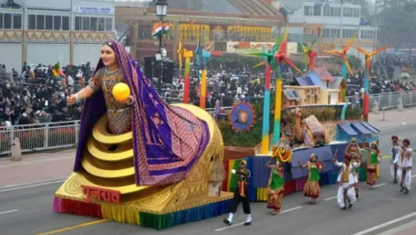 74મા ગણતંત્ર દિવસે રાષ્ટ્રીય પરેડની ટેબ્લોઝમાં ગુજરાતનો ટેબ્લો ”પીપલ્સ ચોઈસ એવોર્ડ”માં અવ્વલ ક્રમે…