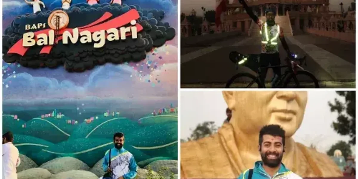 ભરૂચના સાયકલીસ્ટ રાજેશ્વર  રાવે ભરૂચથી પ્રમુખ સ્વામી નગર અમદાવાદ સુધી ૧૦ કલાક ૪૪ મીનીટ સાયકલિંગ કરી અનોખી સીધી મેળવી