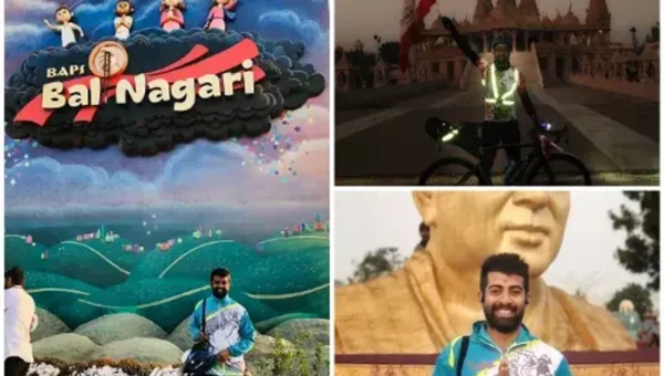 ભરૂચના સાયકલીસ્ટ રાજેશ્વર  રાવે ભરૂચથી પ્રમુખ સ્વામી નગર અમદાવાદ સુધી ૧૦ કલાક ૪૪ મીનીટ સાયકલિંગ કરી અનોખી સીધી મેળવી