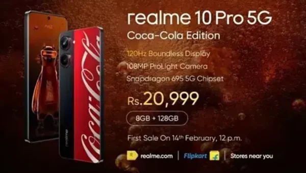 Realme 10 Pro : ભારતમાં લોન્ચ થયો કોકા-કોલા એડિશન સ્માર્ટફોન, ડિઝાઇન અને ફીચર્સ છે અદ્ભુત, જાણો કિંમત