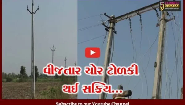 સુરત : કામરેજના દેઠલી-ઓરર્ણા ગામની સીમમાંથી 4.5 કિમી લાંબા વીજતારની ચોરી, ખેડૂતોને ભારે હાલાકી