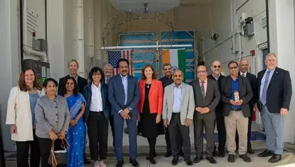 NASA-ISROના સેટેલાઇટને ભારત મોકલતા પહેલા અમેરિકામાં ઉજવણી, વૈજ્ઞાનિકોએ પાઠવ્યું અભિનંદન