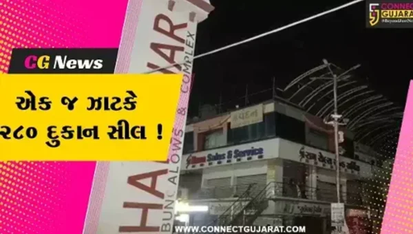 ભરૂચ: હરિહર કોમ્પલેક્ષની 280 દુકાનો સીલ કરાય, જુઓ તંત્ર દ્વારા કેમ વીંઝાયો કાયદાનો કોરડો