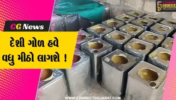 ગીર સોમનાથ:દેશી ગોળ પર GSTનો બોજ ઘટ્યો, ગોળનું ઉત્પાદન કરતા ઉત્પાદકોમાં ખુશીનો માહોલ