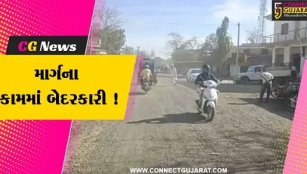 ગીર સોમનાથ: વેરાવળથી તાલાલા સાસણને જોડતા માર્ગના નવ નિર્માણમાં બેદરકારીના સ્થાનિકોના આક્ષેપ