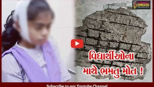 ભરૂચ: નેત્રંગમાં જર્જરિત શાળાનો સ્લેબ તૂટી પડતા 8 વિદ્યાર્થિનીઓ ઇજાગ્રસ્ત, સારવાર અર્થે ખસેડાય