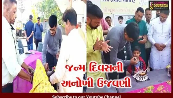 ભરૂચ: પૂર્વ ધારાસભ્ય દુષ્યંત પટેલના જ્ન્મદિવસની પાંજરાપોળ ખાતે ઉજવણી,ગાય માતાનું પુજન કરાયુ