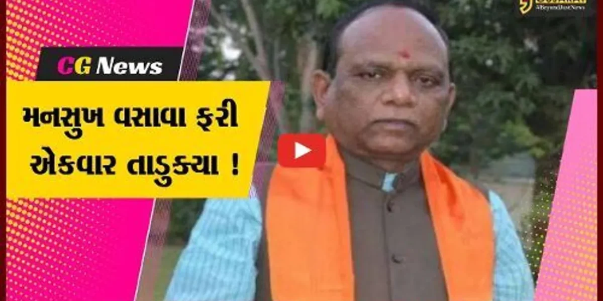 નર્મદા: સાંસદ મનસુખ વસાવા ફરી એકવાર ગર્જ્યા, નેતાઓ કોન્ટ્રાકટરો પાસે હપ્તા માંગતા હોવાના આક્ષેપ