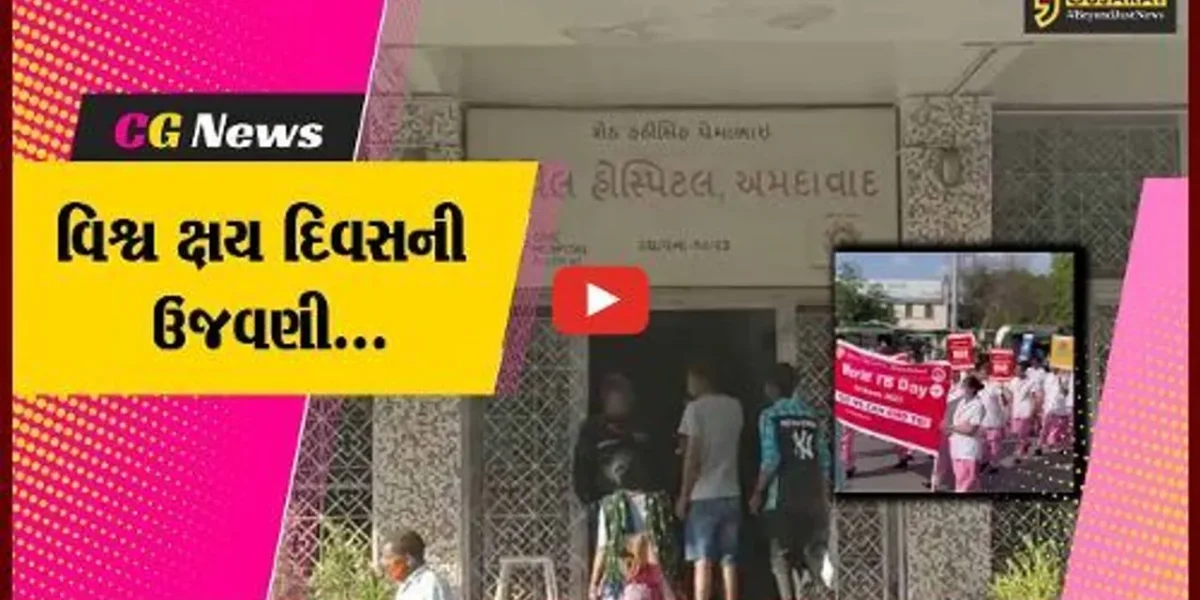 અમદાવાદ : વિશ્વ ક્ષય દિવસ નિમિત્તે સિવિલ હોસ્પિટલ દ્વારા યોજાય જનજાગૃતિ રેલી…