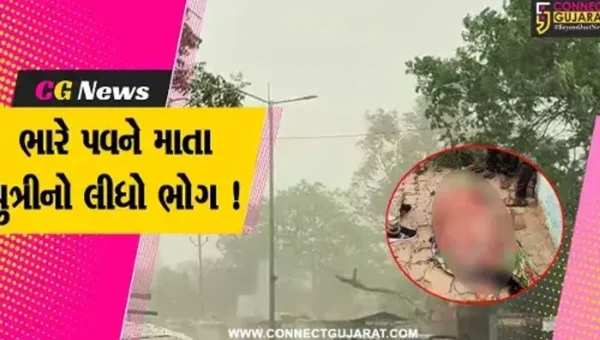 ભરૂચ: જંબુસરમાં ભારે પવનના કારણે મકાન પર વૃક્ષ ધરાશયી થતા માતા પુત્રીના મોત