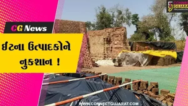 અમરેલી: કમોસમી વરસાદના કારણે ઈંટ ઉત્પાદકોને વ્યાપક આર્થિક નુકશાન,સરકાર સહાય ચુકવે એવી માંગ
