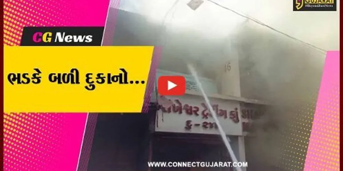 વડોદરા : નવાબજારમાં કાપડની 3 દુકાનોમાં લાગી ભીષણ આગ, ફાયર બ્રિગેડે આગને કાબુમાં લીધી, કોઇ જાનહાની નહીં…
