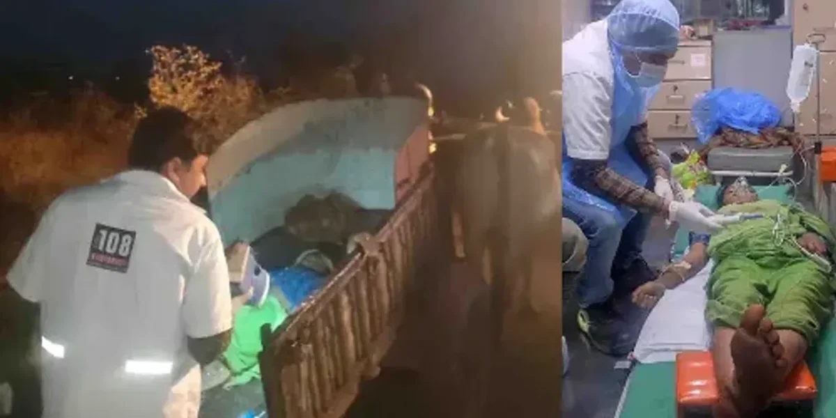 બળદગાડામાં ડિલીવરી કરાવી ગારીયાધારના પચ્છેગામની મહિલા માટે દેવદૂત સાબિત થતી ૧૦૮ સેવા