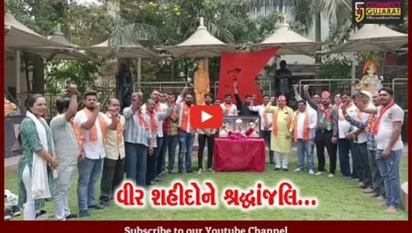 ભરૂચ જિલ્લા ભાજપ અને યુવા મોરચા દ્વારા સ્ટેચ્યું પાર્ક ખાતે શહીદ દિન નિમિત્તે પુષ્પાંજલિ અર્પણ કરાય…