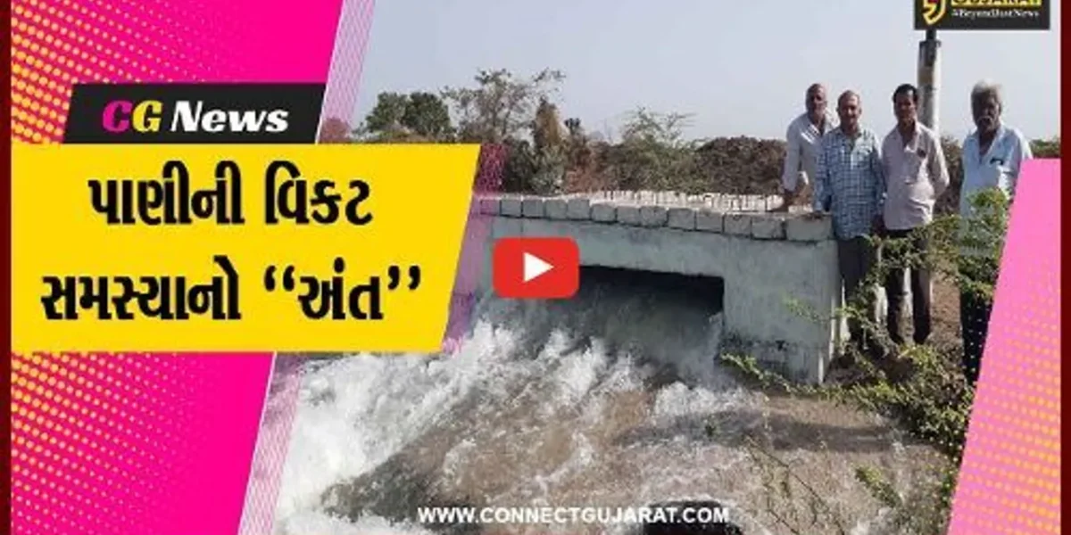 અમરેલી : 8 દિવસ સુધી 2 વાલ્વ ખુલ્લા રાખી 34 ચેકડેમોને છલોછલ ભરાશે, પીવા-સિંચાઈના પાણીની સમસ્યાનો અંત