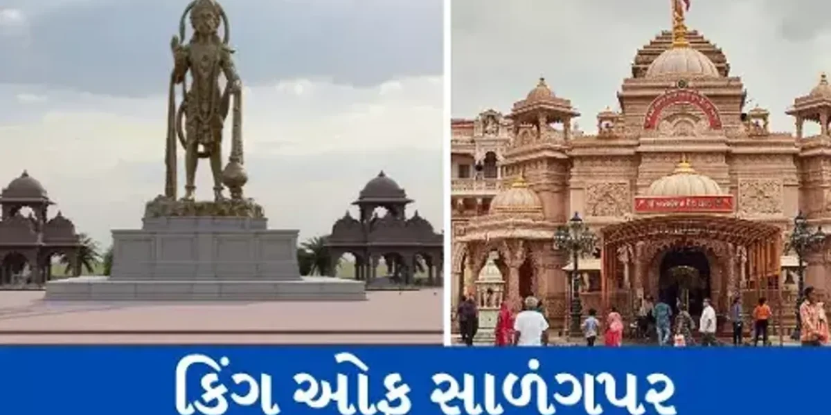 કિંગ ઓફ સાળંગપુર: 54 ફૂટ ઊંચી દાદાની વિરાટ પ્રતિમાનું ભવ્ય અનાવરણ કરાયું; 4 કિમી દૂરથી ભક્તોને થશે દાદાના દર્શન