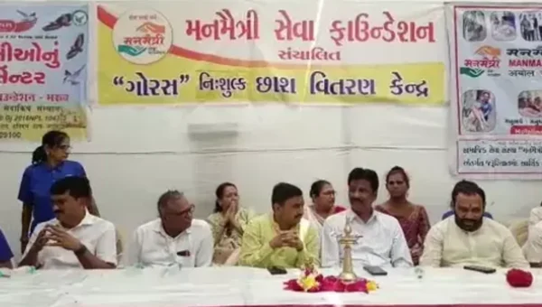 ભરૂચ: મનમૈત્રી સેવા ફાઉન્ડેશન દ્વારા નિઃશુલ્ક મસાલા છાશ વિતરણ સેવા-કેન્દ્રનો પ્રારંભ કરાયો