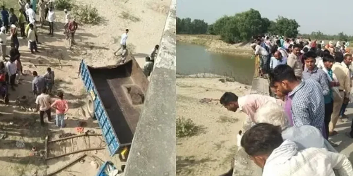 શાહજહાંપુર અકસ્માત : અકસ્માતમાં ભાઈ-બહેન સહિત 13 લોકોનાં મોત, પાંચની હાલત ગંભીર