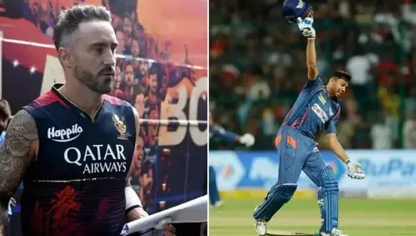 RCB vs LSG : RCBના કેપ્ટન ફાફ ડુપ્લેસીસને લખનૌ સામેની હાર બાદ દંડ, અવેશ ખાને આપ્યો ઠપકો
