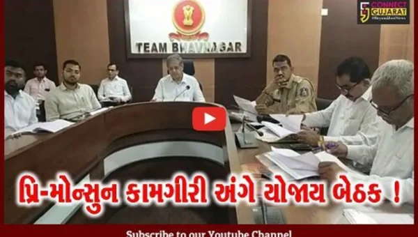 ભાવનગર: પ્રિ-મોન્સુન કામગીરી અંગે યોજાય બેઠક, કલેક્ટર દ્વારા અપાયા દિશા નિર્દેશ