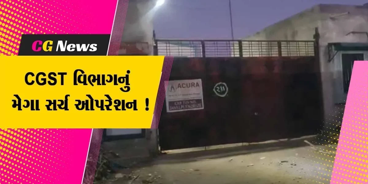 ભાવનગર: સી.જી.એસ.ટી.દ્વારા લાકડીયા બ્રધર્સમાં મેગા સર્ચ ઓપરેશન હાથ ધરાયુ,વેપારીઓમાં ફફડાટ