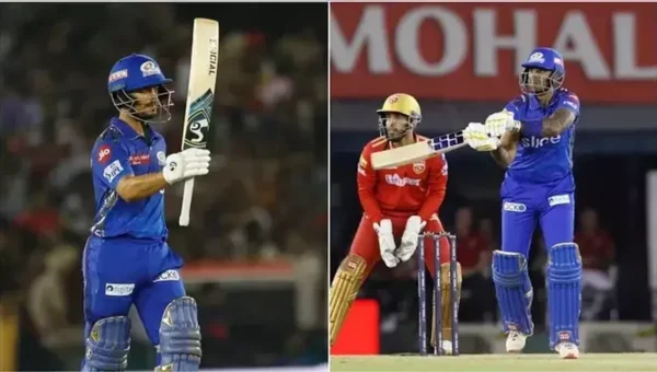 PBKS vs MI: મુંબઈએ પંજાબને 6 વિકેટે હરાવ્યું, ઈશાન કિશન અને સૂર્યકુમારે અડધી સદી ફટકારી