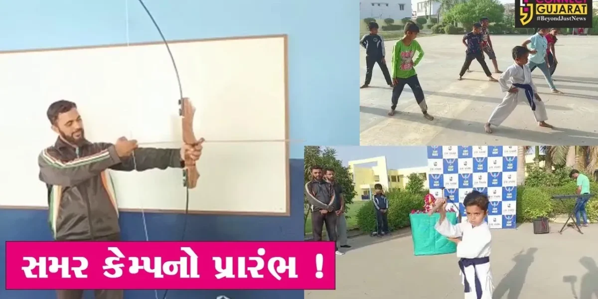 ભરૂચ: જય અંબે ઇન્ટરનેશનલ સ્કૂલમાં સમર કેમ્પનો પ્રારંભ, વિવિધ એક્ટિવિટીમાં ભાગ લઈ રહ્યા છે વિદ્યાર્થીઓ