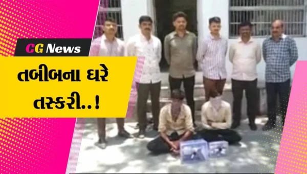 ભાવનગર : જાણીતા તબીબના ઘરેથી 10 કિલો ચાંદી મળી રૂ. 7 લાખના મત્તાની ચોરી કરનાર તસ્કરો ઝડપાયા…