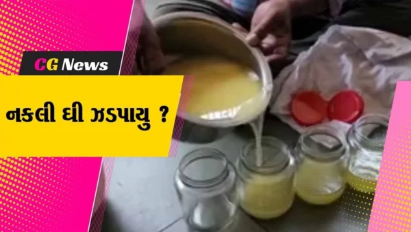 વડોદરા: અનાજ કરિયાણાના વેપારીની દુકાનમાંથી વનસ્પતિ ઘી જેવા પદાર્થનો 170 કિલો જથ્થો જપ્ત કરાયો