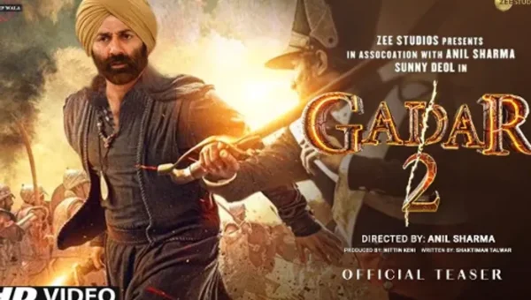 ગદર-2નું ટીઝર રિલીઝ : આ વખતે હેન્ડપંપ છોડીને સની દેઓલે વ્હીલ ઉપાડ્યું, પછી જોવા મળ્યું પાકિસ્તાન-ભારત વચ્ચે યુદ્ધ