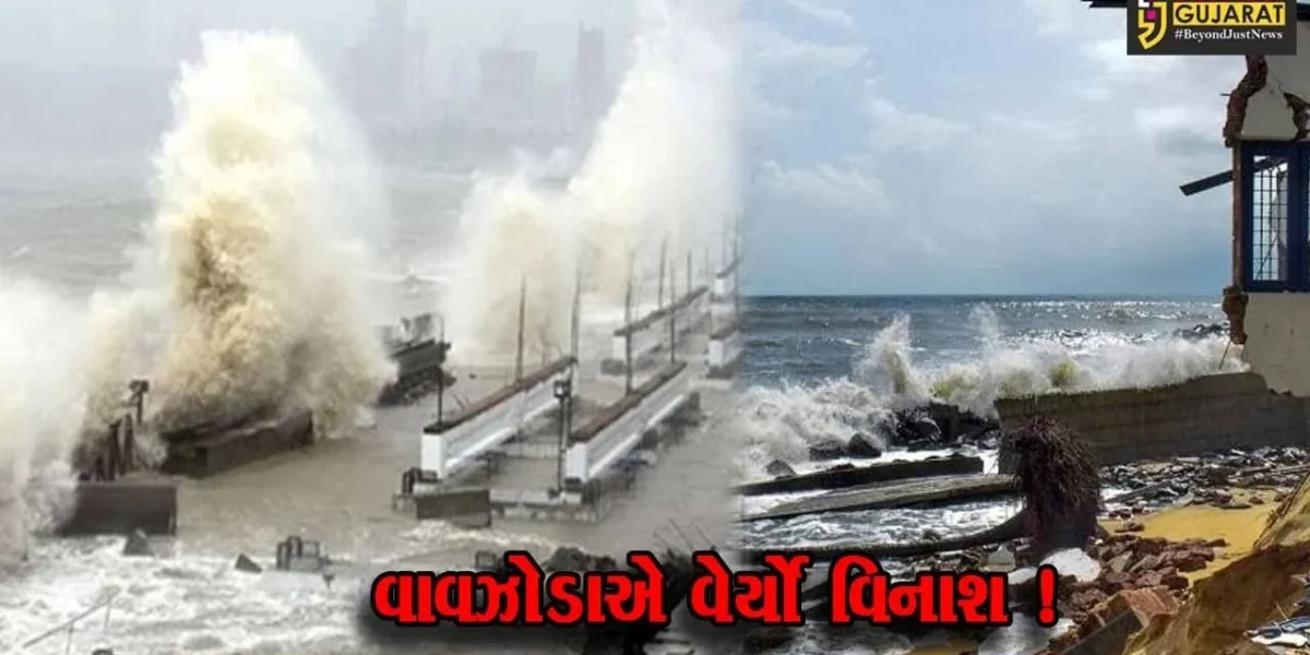 વાવાઝોડાના કારણે સમગ્ર ગુજરાતમાં 1 હજારથી વધુ ગામોમાં વીજ પુરવઠો ઠપ , 263 રસ્તાઓ બંધ