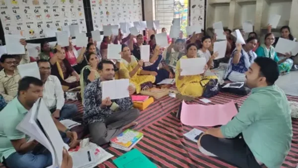 ડાંગ જિલ્લામાં ધોરણ-1 ભણાવતા શિક્ષકો માટે બાલવાટિકાની તાલીમ યોજાય…