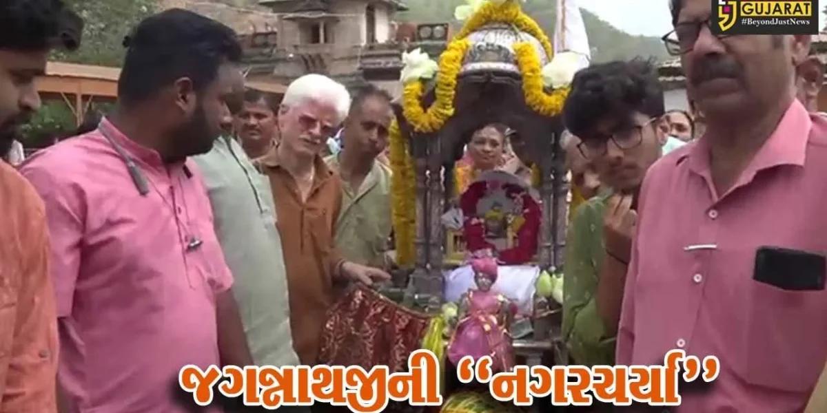 જગન્નાથજીની “નગરચર્યા” : ચાંદીના રથમાં ભગવાન શામળિયાની રથયાત્રા નીકળી, બરવાળામાં સૌપ્રથમ વખત રથયાત્રાનું આયોજન