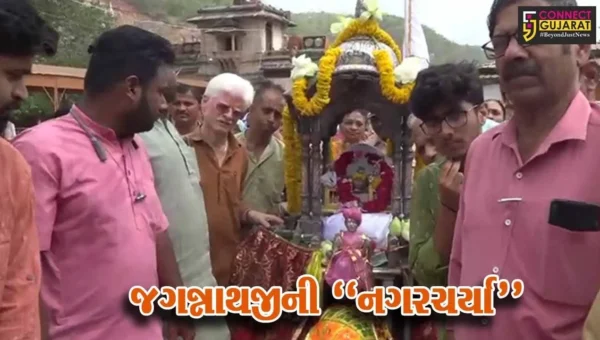 જગન્નાથજીની “નગરચર્યા” : ચાંદીના રથમાં ભગવાન શામળિયાની રથયાત્રા નીકળી, બરવાળામાં સૌપ્રથમ વખત રથયાત્રાનું આયોજન