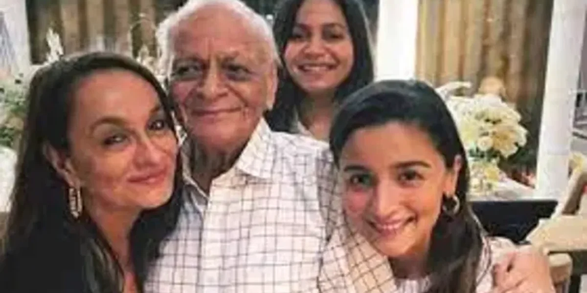 આલિયાના નાનાનું 93 વર્ષની વયે નિધન, આલિયાએ શેર કર્યો અનસીન વીડિયો