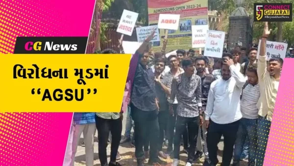 વડોદરા : પ્રથમ વર્ષના પ્રવેશ માટેની સીટ વધારવા મુદ્દે કોમર્સ ફેકલ્ટી બહાર AGSUએ કર્યું મેનેજમેન્ટનું પૂતળાં દહન…