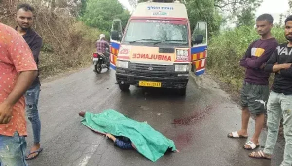ભરૂચ: ઝઘડીયાના વણાકપોર નજીક અજાણ્યા વાહનની અડફેટે બાઇક ચાલકનું મોત