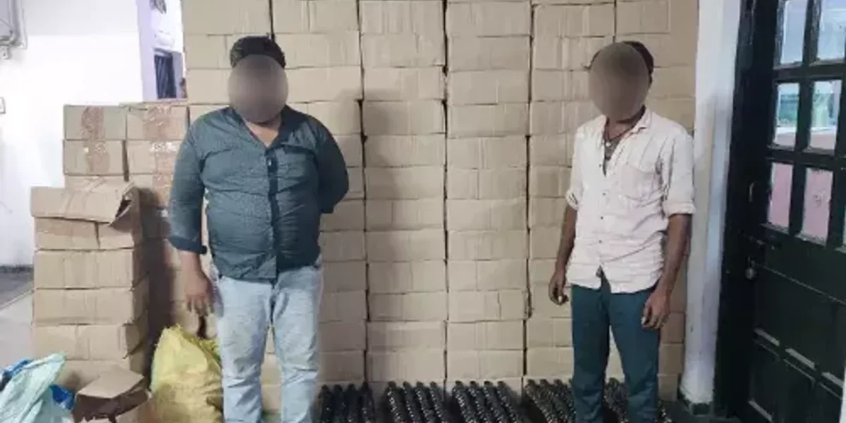 ભરૂચ: પાલેજ નજીક નેશનલ હાઇવે પરથી ક્રાઇમ બ્રાન્ચે વિદેશી દારૂનો મોટો જથ્થો ઝડપી પાડ્યો
