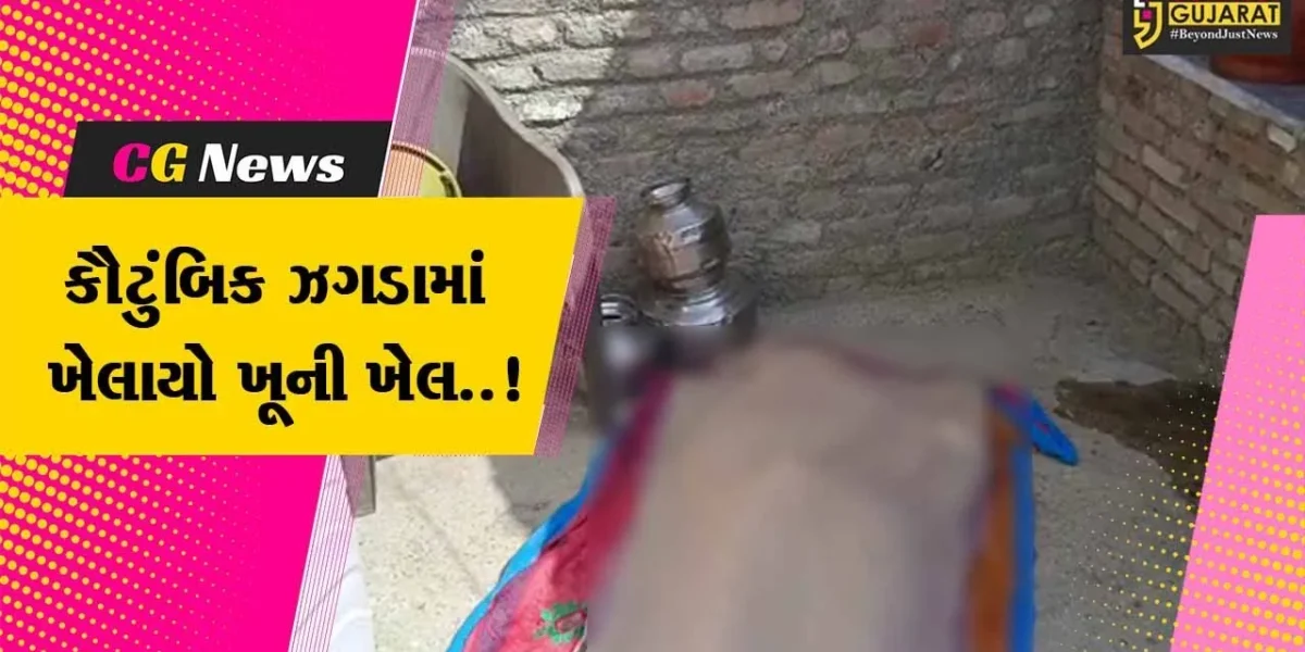 અમરેલી : કાકા સસરાએ ચપ્પુ વડે હુમલો કરતા ભત્રીજા વહુનું મોત, પોલીસ તપાસ શરૂ…