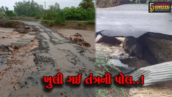 દાહોદ : ચોમાસાના પ્રારંભે જ ઠેર ઠેર પાણી ભરાયા, રસ્તા-નાળા ધોવાઈ જતાં તંત્રની પોલ છત્તી થઈ..!