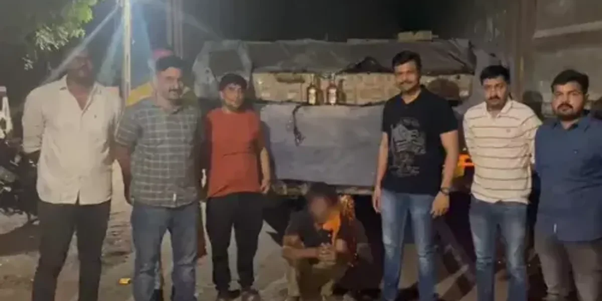 વડોદરા : કરજણના ભરથાણા ટોલનાકા નજીકથી રૂ. 23 લાખના વિદેશી દારૂના જથ્થા સાથે એક ઇસમની ધરપકડ…