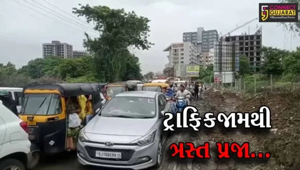ભરૂચ : ઝાડેશ્વર ચોકડીથી જુના તવરા માર્ગ પર સર્જાયો ટ્રાફિકજામ, રાહદારીઓ સહિત વાહનચાલકો અટવાયા…