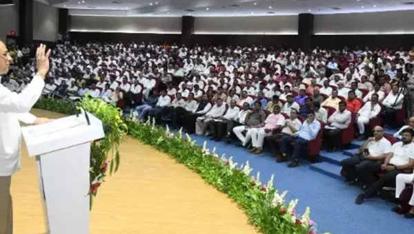 ગાંધીનગર: APMC ના હોદ્દેદારોની પ્રાકૃતિક ખેતી અંગેની માર્ગદર્શક શિબિરમાં CM ભુપેન્દ્ર પટેલ રહ્યા ઉપસ્થિત